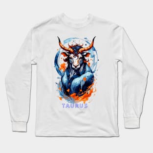 Zodiac sign Taurus T-shirt Long Sleeve T-Shirt